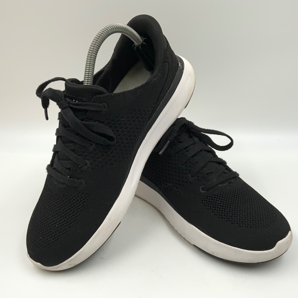 Kizik Lima Men 8 Black Knit Hands Free Slip On Sneakers F1FC DLIMMB04-1D
